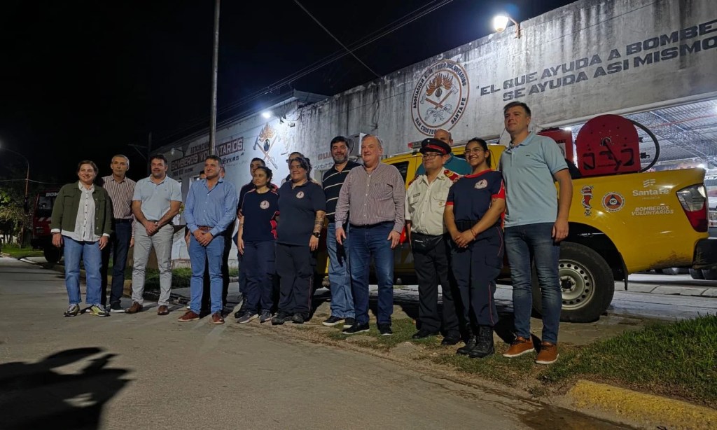 Bomberos reciben nuevos aportes provinciales para&nbsp;equipamiento